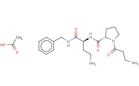 (2S)-BETA-ALANYL-L-PROLYL-2,4-DIAMINO-N-(PHENYLMETHYL)BUTANAMIDE ACETATE